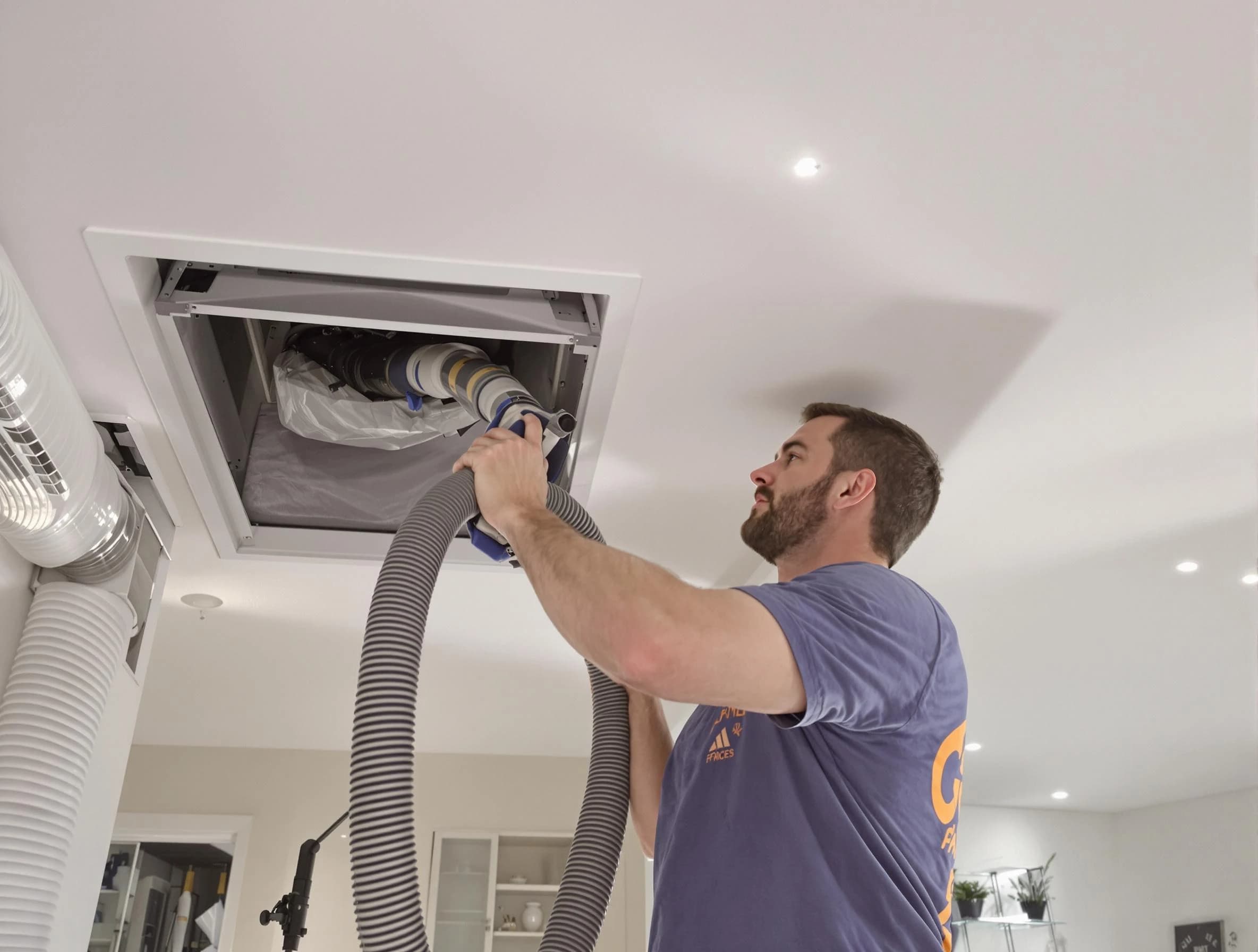 Precision indoor duct cleaning by Riverton Air Duct Cleaning in Riverton