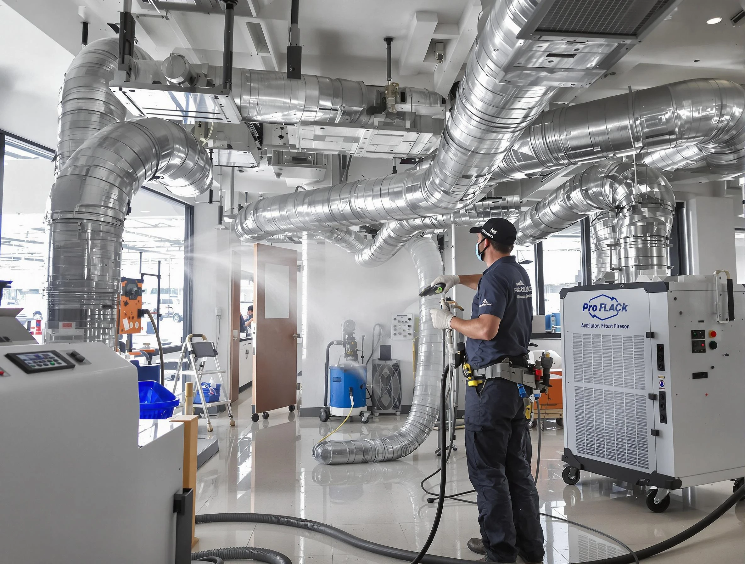 Negative Pressure Air Duct Cleaning in Riverton