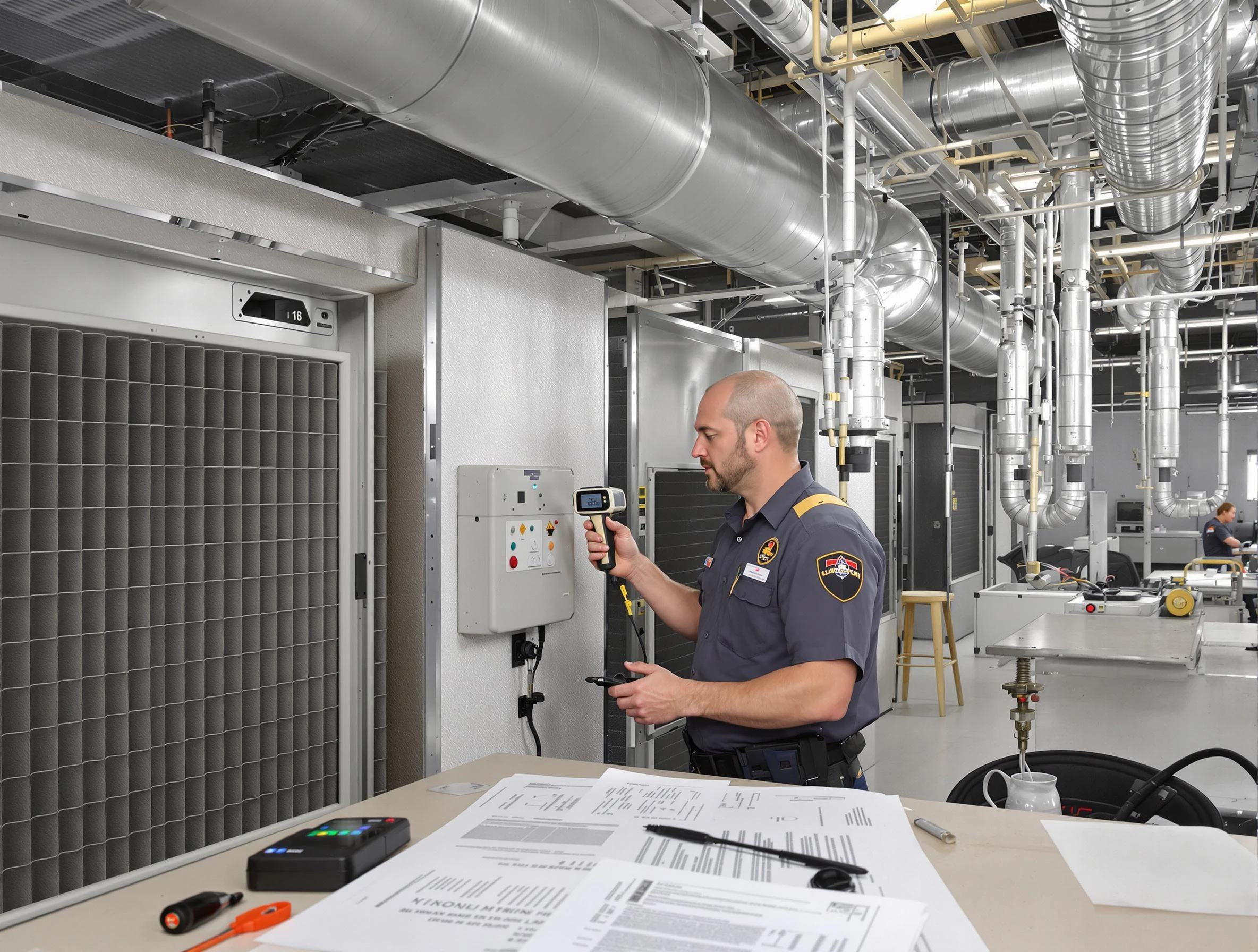 Professional filter system inspection by Riverton Air Duct Cleaning in Riverton