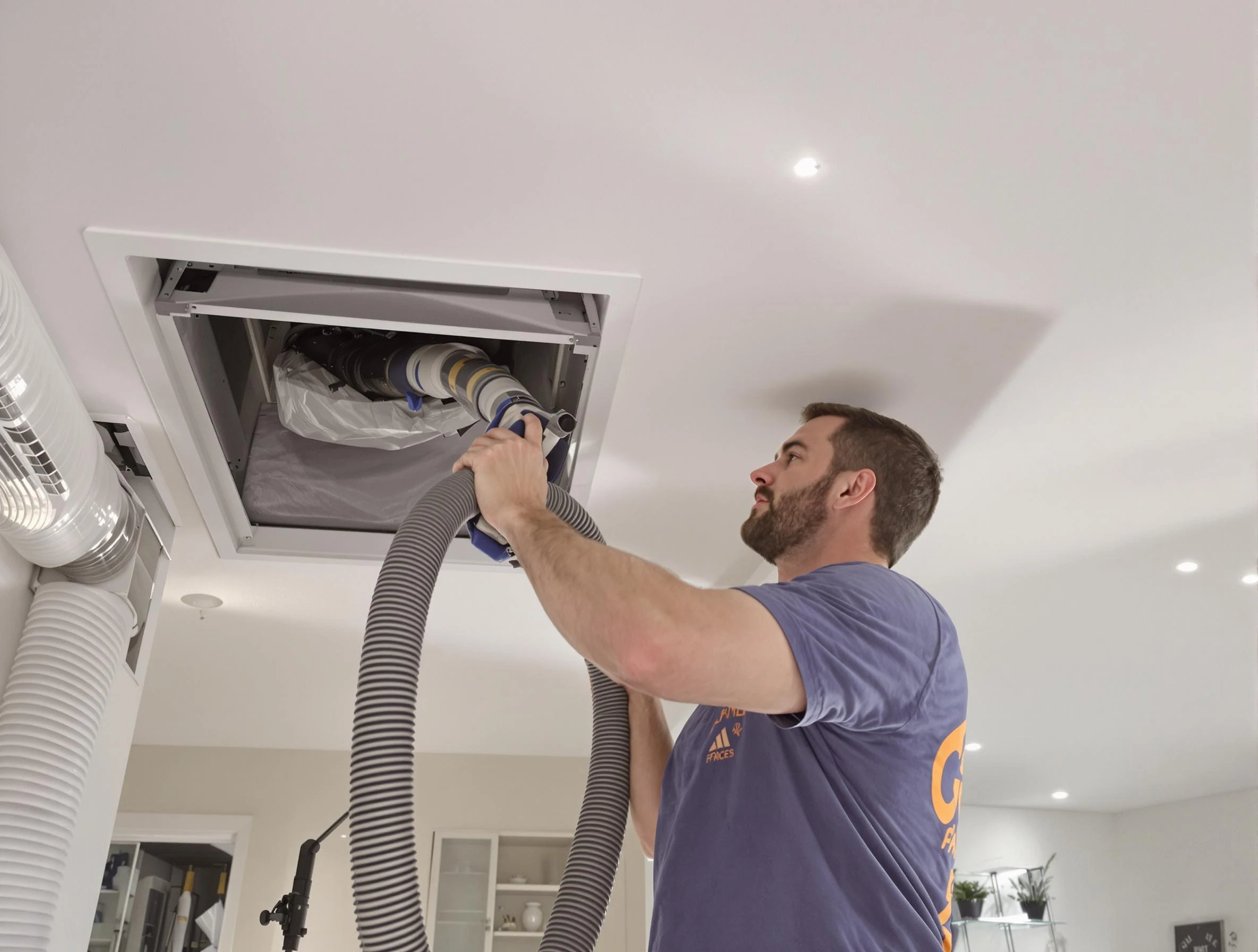 Precision indoor duct cleaning by Riverton Air Duct Cleaning in Riverton
